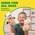 thumbnail image 6 of Joyfy 6Pcs Kids Hand Puppet with Mouth, Toddler Animal Plush Toy for Show Theater, Birthday Gifts, Easter Basket Stuffers, 6 of 8