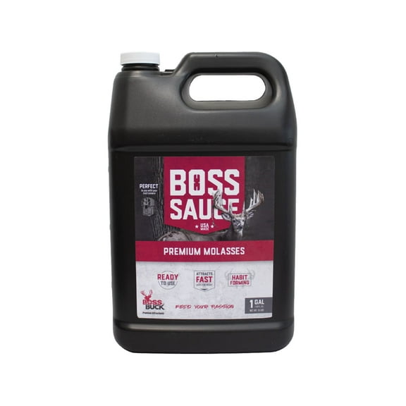 Boss Buck Boss Sauce Premium Molasses Liquid Mineral Attractant 1 Gallon