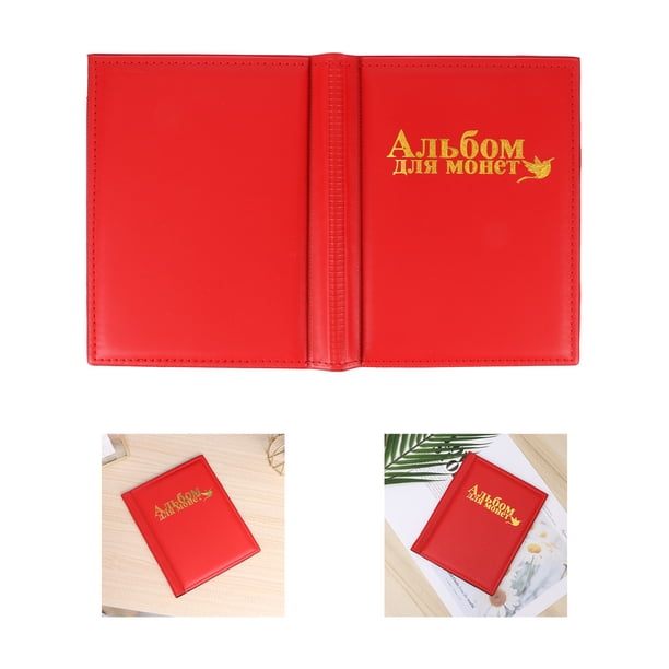 Libro de gran capacidad, regalos, monedas, bolsa de almacenamiento de dinero, gran oferta, soporte de colección, álbumes, coleccionista de monedas Eigraketly EL013702-02