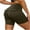 Green-03, variant on Perfectbot Women's Seamless Workout Shorts, High Waisted Cargo & Yoga Shorts with Pockets