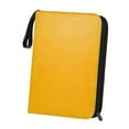 thumbnail image 2 of Carpeta de libros de tarjetas, tarjeta fotográfica, contenedor duradero estándar, protector, 9 bolsillos, álbum de tarjetas comerciales para álbum , amarillo un, 2 of 10
