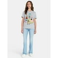 thumbnail image 2 of SpongeBob SquarePants Women's Graphic Tee with Short Sleeves, Sizes XXS-XXL, 2 of 5