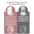 thumbnail image 6 of Momcozy M5 Smart App Control Hands Free Breast Pump, Double Wearable Breast Pump of Baby Mouth Double-Sealed Flange with 3 Modes & 9 Levels, Electric Pump Portable, 6 of 9