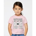 thumbnail image 2 of Wild Bobby Don't Look At Me the Dog Did It Toddler Crew Graphic T-Shirt, 2 of 6