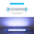 thumbnail image 3 of Luz LED para acuario Super Slim Fish Tank Plant Grow Lighting LED 12W 12W 24leds Yuyangstore Mini lámpara de luz de acuario, 3 of 8