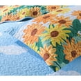 thumbnail image 5 of MarCielo 2/3 Piece Kids Cotton Quilt Bedspread Comforter Set Throw Blanket for Teens Boys Girls Kids Beds Bedding Coverlet TYH Full 3 Piece, 5 of 5