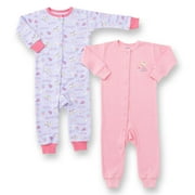 Gerber- Thermal Underwear Unionsuit 2-Pack -Infant Girl