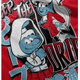 thumbnail image 5 of The Smurfs Kanji Peep The Drip Toddler Boy Girl T Shirt Infant Toddler Brisco Brands 6M, 5 of 6
