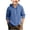 Blue, variant on Hoodied Henley Shirts for Boys Long Sleeve School Shirt with Buttons Casual Beach Jacket Tshirts Purple Size 10-11 Years