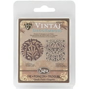 Vintaj DecoEmboss Die For Sizzix Bigkick Machine - Deco Motif