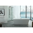 thumbnail image 7 of Eisen Home Athena Freestanding Soaking Bathtub, 7 of 7