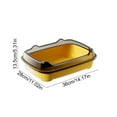 thumbnail image 3 of JoyMoreToys Large Cat Litter Box with Anti Scatter Transparent Sided Cover, 14.2 x 11 x 5.3 Inch, Open high Edge cat Litter Box, Easy to Clean, for Small Medium Pets, 3 of 6