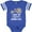Football Blue and White, variant on Inktastic Best Gammy Ever Grandchild Boys or Girls Baby Bodysuit