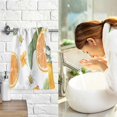 thumbnail image 7 of Yayeee 100% Cotton Hand Towels for Bathroom 16" x 28" Soft Absorbent Kitchen Towel, Orange Watercolor Bees, 7 of 7