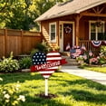 thumbnail image 6 of 4th of July Patriotic Ground Decorations Board Sign - Iron Garden Yard Outdoor Decor for Independence Day, Memorial Day & BBQ Parties, 6 of 6