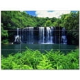 thumbnail image 1 of Waterfall Photo Ceramic Tile Mural Kitchen Backsplash Bathroom Shower 406112-M43, 1 of 3