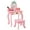 Pink Apple, variant on Ktaxon Kids' Vanity Table and Stool Set, Girl Princess Makeup Dressing Table,Children's Toy Furniture, Pink