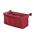 thumbnail image 1 of Bolsa trasera de vagón, bolsillo trasero de tela Oxford, accesorios de carrito, de carrito de empuje manual para jardín, , playa Rojo Sunnimix Bolsillo trasero del carro, 1 of 7