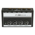 thumbnail image 1 of Mezclador de Audio MH400: 4 Entradas TS de 1/4 Pulgadas, Control de Volumen Individual, Carcasa Metálica, Compacto y Portátil, Calidad de Sonido Superior, 100-240V, 1 of 6