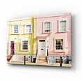 thumbnail image 2 of Epic Art 'London Houses Spring' by Keri Bevan, Acrylic Glass Wall Art, 16"x12", 2 of 8