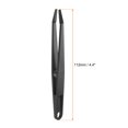 thumbnail image 2 of Unique Bargains Sticker Tweezers for Crafting Flat Tip with Spring, Black, 5 Pieces, 2 of 4