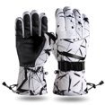 thumbnail image 1 of Invierno Esquí Guantes de nieve Mujeres Hombres Pantalla táctil resistente al agua Guantes cálidos c Golovejoy Mitón deportivo, 1 of 7