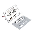 thumbnail image 2 of Placa decodificadora de MP3 Bluetooth, módulo de audio, memoria USB, radio FM (plateada), 2 of 12
