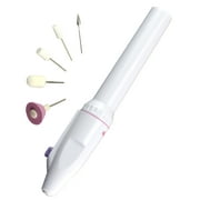 Nail File Machine Battery Operated Manicure Portable Files White Glives Polisher Art Tool