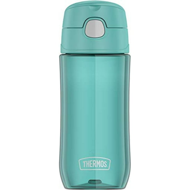 Botella de Hidratación de Plástico FUNTAINER de 16 Onzas con Pico, Aqua