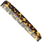 Kent 9T Fine Tooth and Wide Tooth Comb Detangler Hair Combs - Large Handmade and Saw-Cut Dressing Comb - Wet Hair Comb for Women and Durable Grooming Comb for Men Made in England