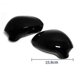 thumbnail image 1 of Pair Replacement Rearview Side Mirror Covers Cap For Seat Leon MK2 1P Ibiza MK4 6J Exeo 3R 2008-2017 Car Accessories Black/White, 1 of 4