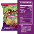 thumbnail image 4 of Gembos Spicy Plantain & Pork Skins Chips, Chili Lime, 4 oz Bags, 1 Pack, 4 of 7