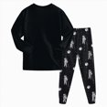 thumbnail image 6 of HFHAPW Toddler Pajamas Kids Pajamas for Boys Girls Long Sleeve Set 2 Piece Snug Fit Pjs Set, 6 of 8