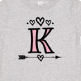 thumbnail image 4 of Inktastic Letter K Monogram Tribal Arrow Girls Baby T-Shirt, 4 of 5