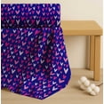 thumbnail image 4 of Soimoi Blue Cotton Cambric Fabric Pink Heart Print Fabric by the Yard 42 Inch Wide, 4 of 7