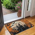 thumbnail image 2 of Evil Pumpkin Ghost Non Slip Door Mat - Innovative Design 30x17 Inch Happy Halloween Protection Throw Rugs Layered Door Mats for Entryway Porch Entryway Kitchen, 2 of 7