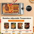 thumbnail image 3 of Electric Grill Smokeless Grill w/Removable Grill&Oil Drip Tray,Adjustable Temperature 50-300℃/122-572℉, 3 of 7