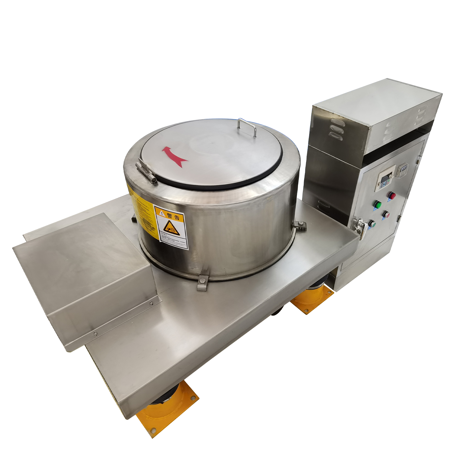 Industrial Centrifuge Machine Dehydrating Biomass Oil Extraction Solid-liquid Separator 220V 1PH