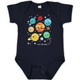 thumbnail image 3 of Inktastic Cute Planets, Kawaii Planets, Space, Cosmos, Stars Boys or Girls Baby Bodysuit, 3 of 5