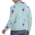 thumbnail image 3 of Hoodies for Men - starfish seahorses air bubbles Long Sleeve Comfrt Men'S Fashion Hoodies & Sweatshirts, Sweatshirts for Men Hoodies Pullover Clothing Clothes with Pouch, 3 of 7