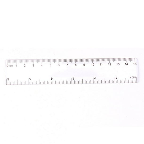 top deals 15cm 20cm 30cm plastic ruler advertising ruler transparent student ruler student ruler measurement tool walmart com