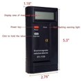 thumbnail image 2 of Medidor de emf Detector de radiación básico de campo electromagnético digital LED manual, Emf Reader Checker, Inc, 2 of 4