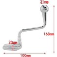 thumbnail image 3 of Motorcycle Extended Reverse Gear Lever CNC Aluminum for MV for BMW R18 Classic 2020 2021 2022(Chrome) Shift, 3 of 4