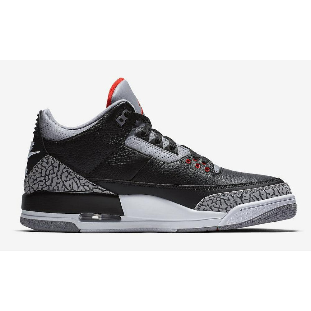 retro 3 black