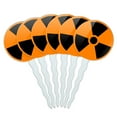 thumbnail image 1 of Radioactive on Orange Cupcake Picks Toppers - Set of 6, 1 of 1