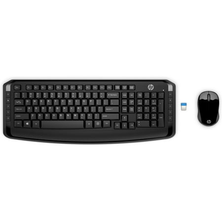 HP Wireless Keyboard and Mouse 300, Black,,3ML04AA#ABL