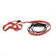 thumbnail image 1 of Correa de ArnéS para PáJaros y Loros, Correas de TraccióN para Vuelo Al Aire Libre, Cuerda de Entrenamiento Ajustable Antimordeduras, Rojo M, 1 of 7
