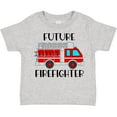 thumbnail image 3 of Inktastic Future Firefighter Red Fire Truck Engine Boys or Girls Toddler T-Shirt, 3 of 5