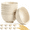 Beige, variant on Bxaolu 8Pack Unbreakable Cereal Bowls,Dishwasher & Microwave Safe Wheat Straw Bowls, Easy-to-Clean Lightweight Desserts Soup Bowsl, Portable for Picnics, Snack Plastic Bowls Set, Beige