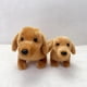 thumbnail image 2 of Títere de peluche de perro salchicha, de tacto suave y tacto suave, ideal para fiestas de cumpleaños., 2 of 4